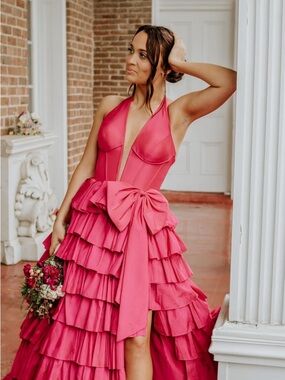 pink sherri hill butterfly dress Stunning Butterfly Dresses by Sherri Hill